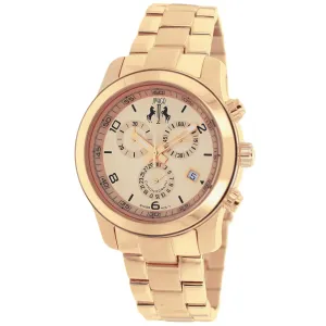 Jivago Women's Infinity Rose Gold dial watch - JV5225