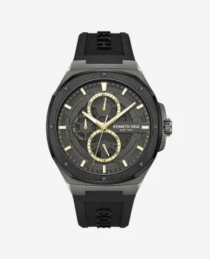 Kenneth Cole New York 43.5mm Dress Sport Gunmetal Men's Watch KCWGQ0047202