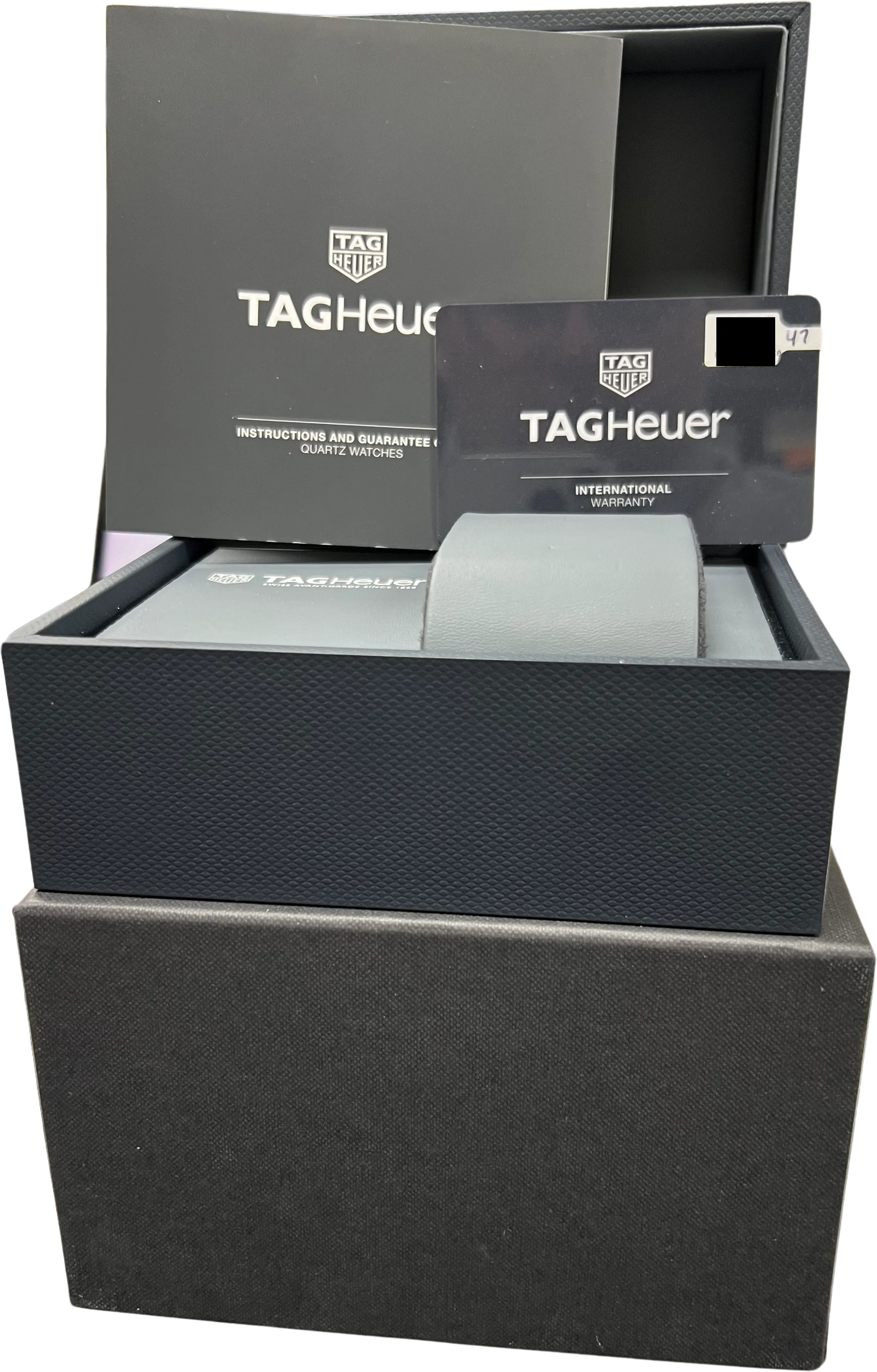 Ladies Tag Heuer Link MOP Stainless Steel PAPERS 32mm Date Watch WBC1311 B P