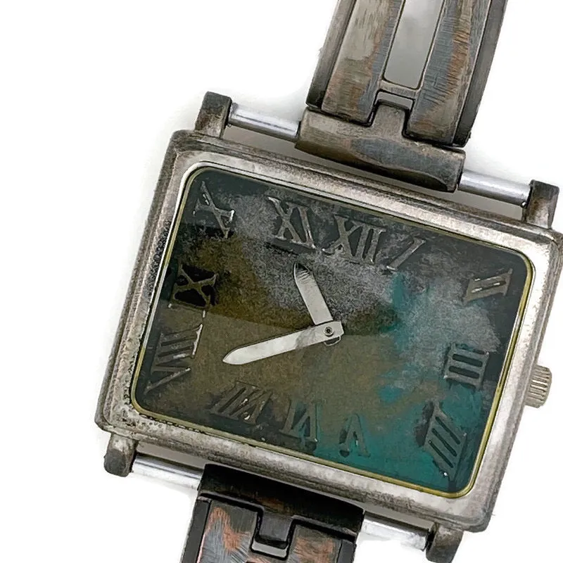 Large Watch with Multi Color Dial
