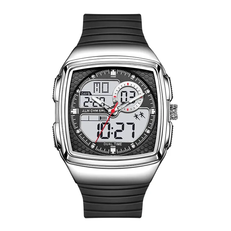 LIGE Digital Watches Men Sports Luminous Multifunction Waterproof Women Wristwatch For Men Outdoor Running Student Lights Synoke