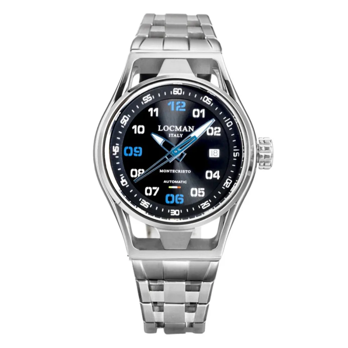 Locman Montecristo Stainless Steel and Titanium Watch