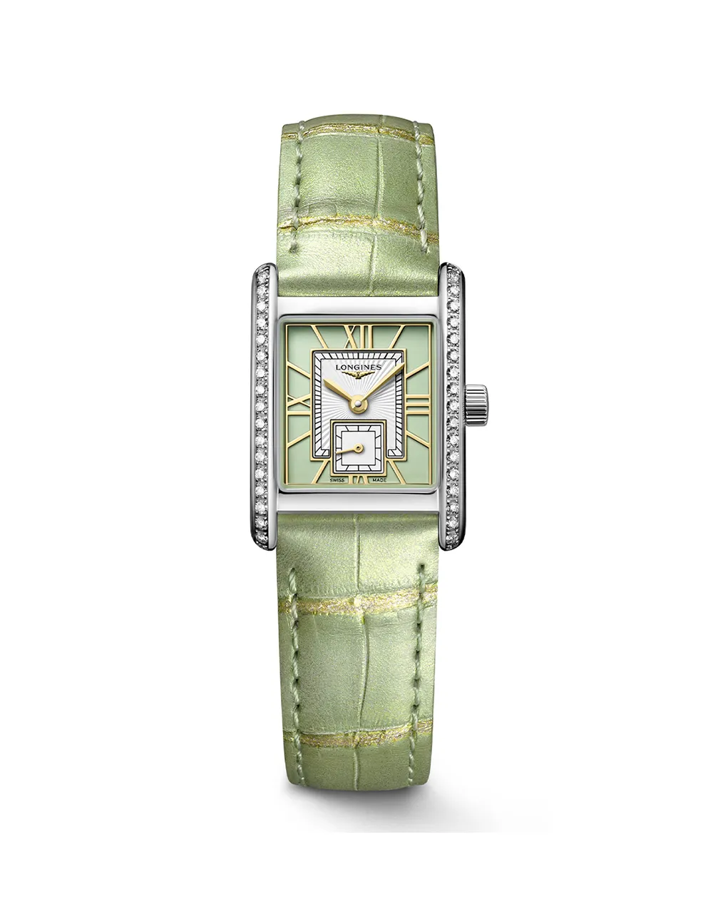 Longines Mini DolceVita 29mm Watch with Green Dial