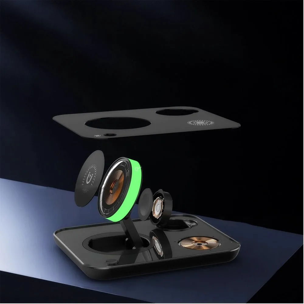 LuminHub ArcStation MagSafe 4 in 1 Wireless Charger