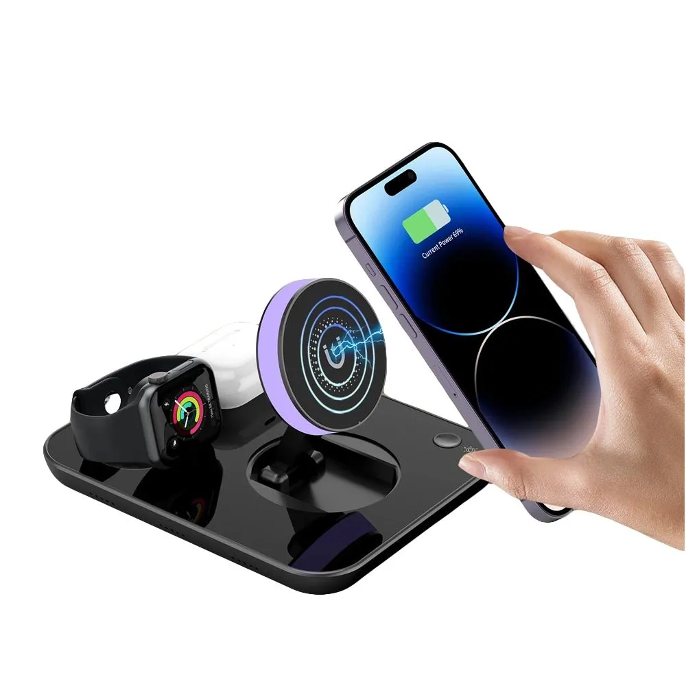 LuminHub ArcStation MagSafe 4 in 1 Wireless Charger