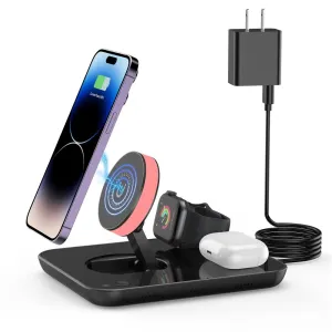 LuminHub ArcStation MagSafe 4 in 1 Wireless Charger