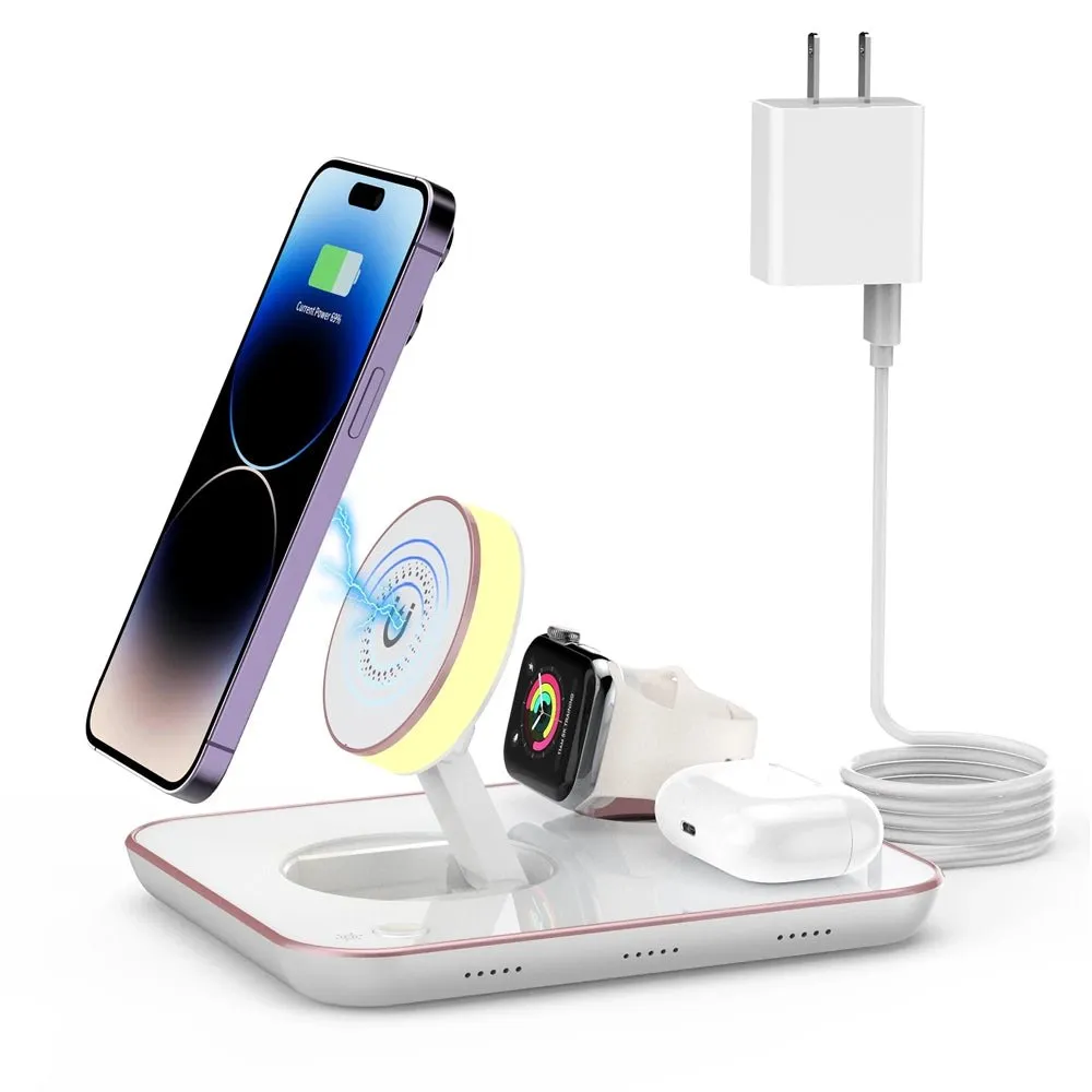 LuminHub ArcStation MagSafe 4 in 1 Wireless Charger