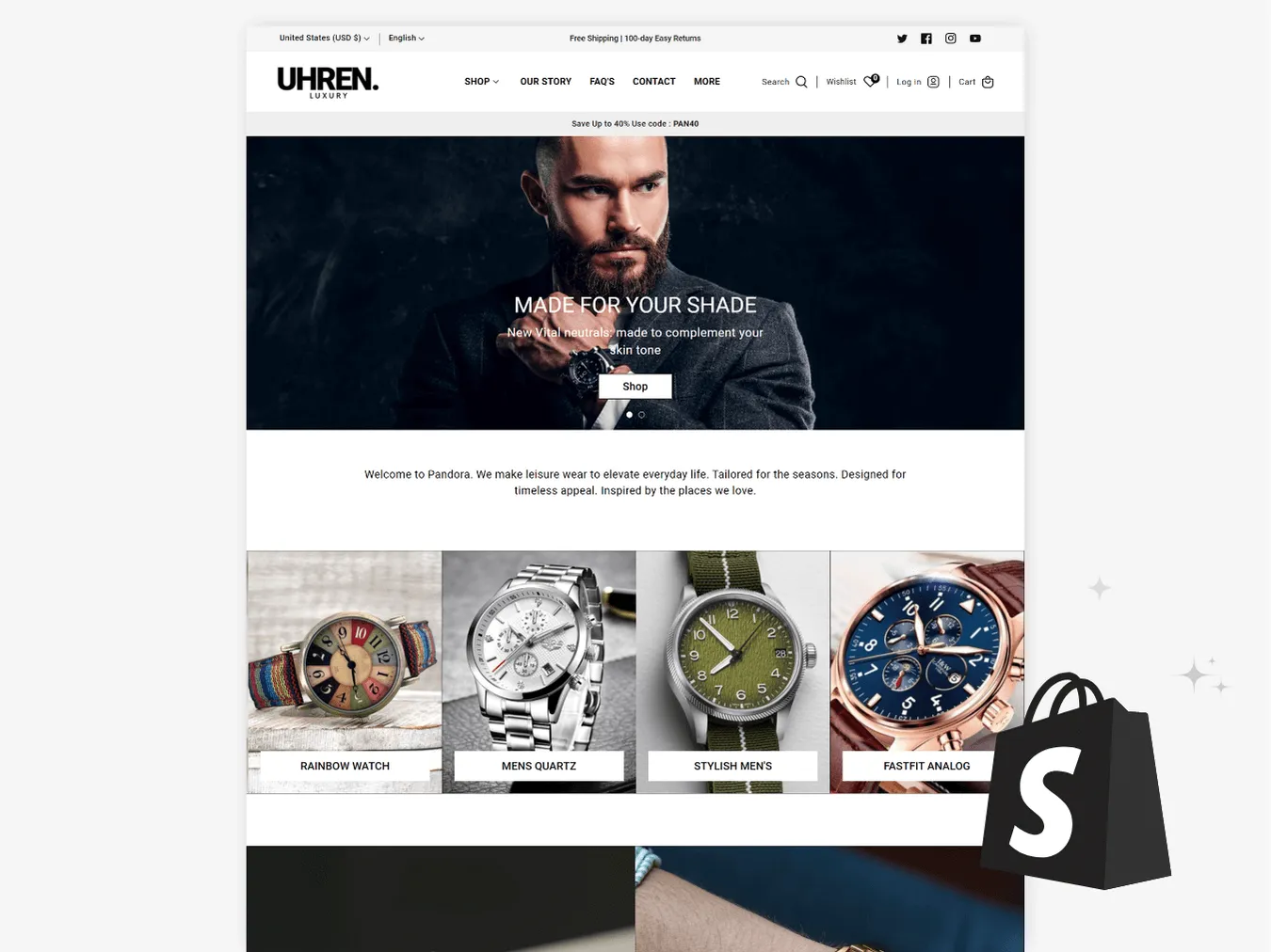 Luxe Luxuries - Premium Watch Store | Shopify 2.0 Theme