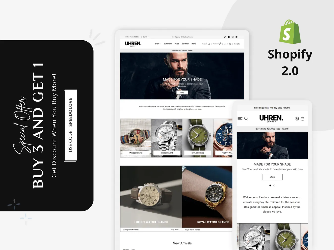 Luxe Luxuries - Premium Watch Store | Shopify 2.0 Theme