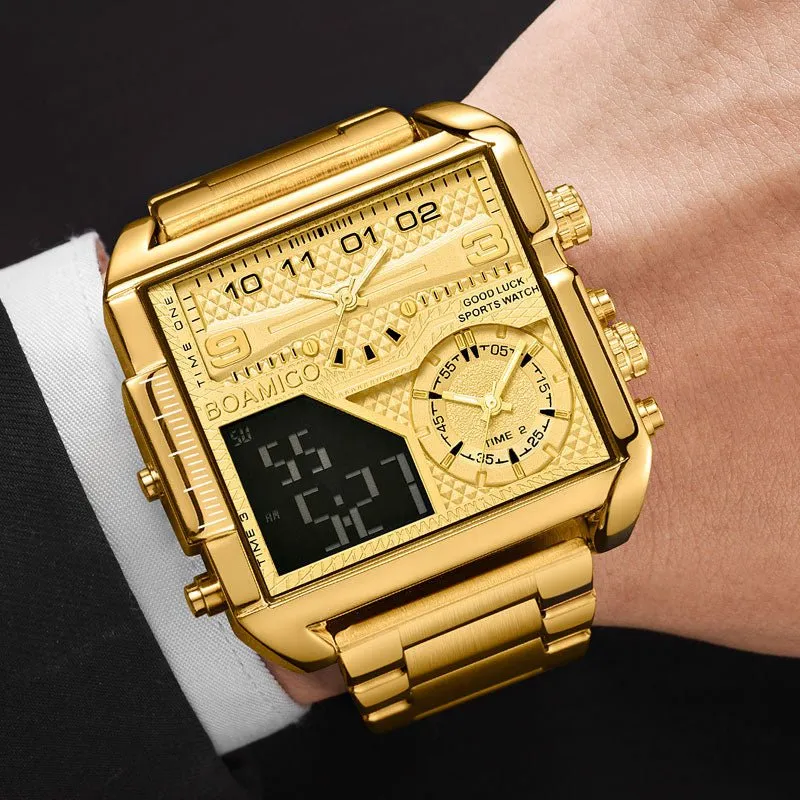 Luxurious Stainless Steel  Men Watches