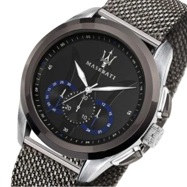 Maserati Traguardo Men's Steel Mesh Watch - R8873612006