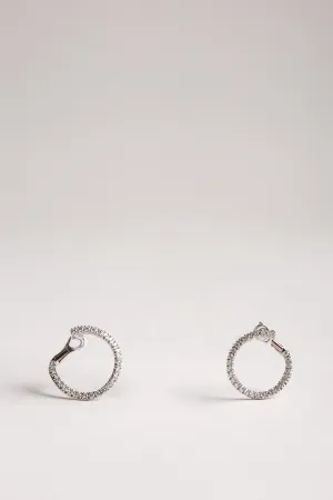 MATTIA CIELO | SMALL DIAMOND HOOPS