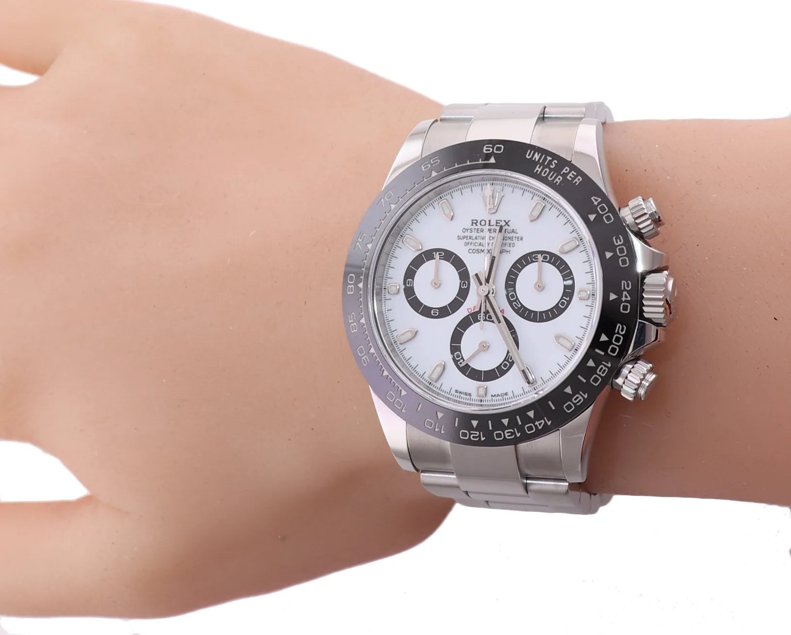 MAY 2023 NEW PAPERS Rolex Daytona 116500LN White Ceramic Panda Watch Box