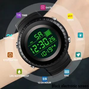 Men Sports Watches Digital Military Luxury Brand Mens Women Digital LED Watch Date Sport Outdoor Electronic Watch Relogio Q