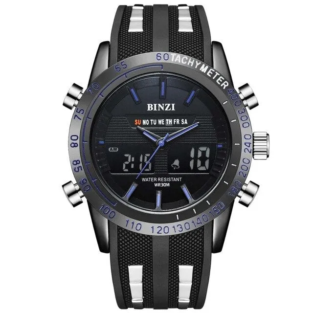 Men's Sports Watch 2018 Top Brand Luxury Silicone Men Military Digital Watch Male Clock Wrist Watches For Saat Relogio Masculino