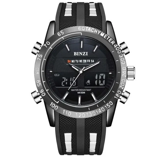 Men's Sports Watch 2018 Top Brand Luxury Silicone Men Military Digital Watch Male Clock Wrist Watches For Saat Relogio Masculino