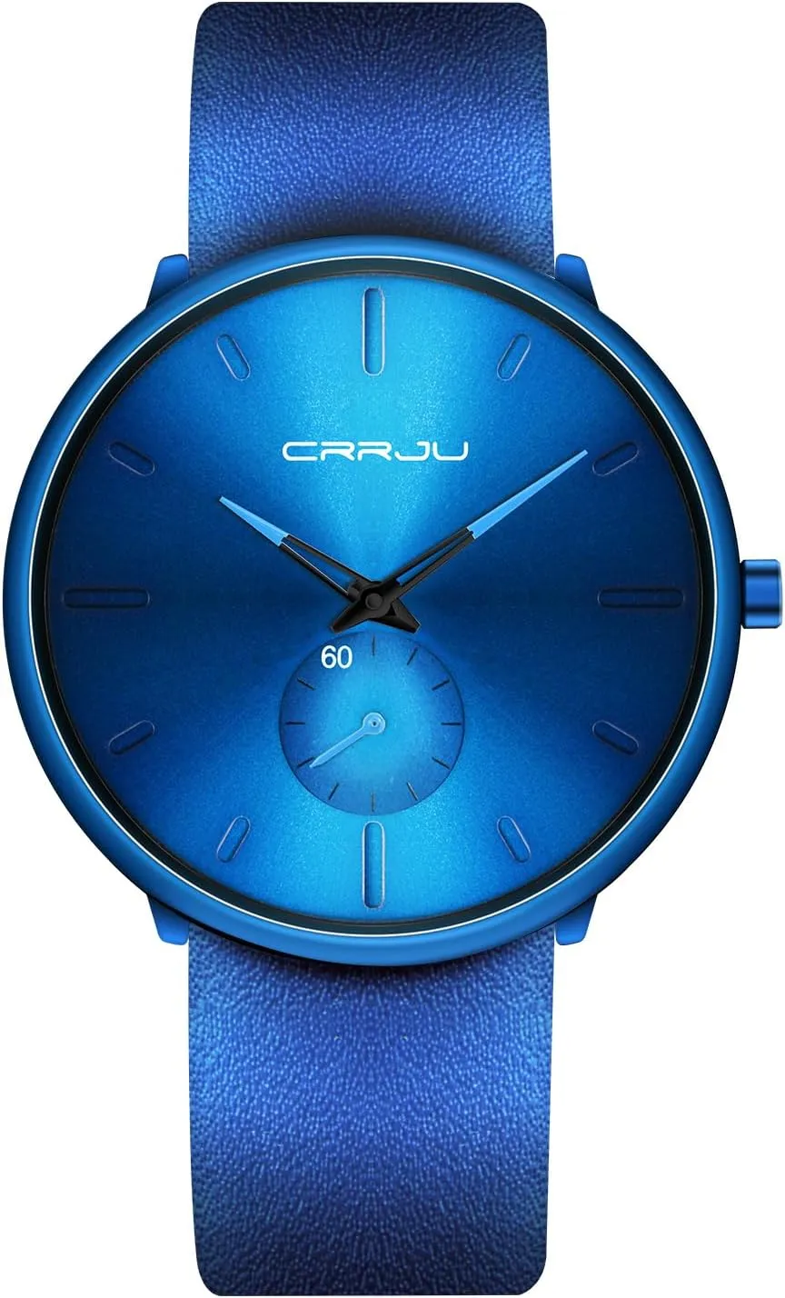 Mens Watches Ultra-Thin Minimalist Waterproof-Fashion Watch