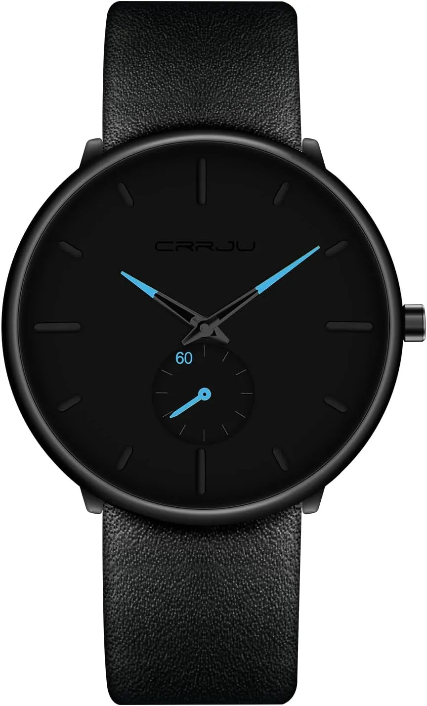 Mens Watches Ultra-Thin Minimalist Waterproof-Fashion Watch