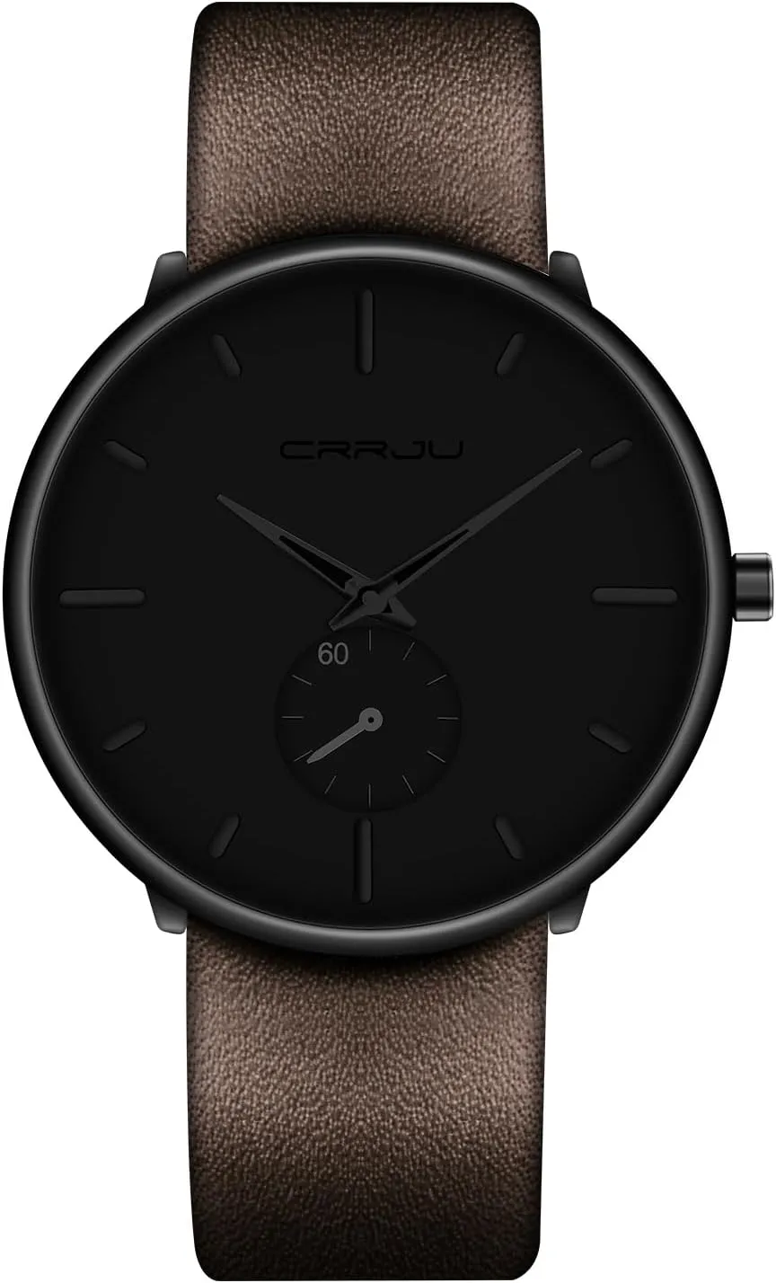 Mens Watches Ultra-Thin Minimalist Waterproof-Fashion Watch
