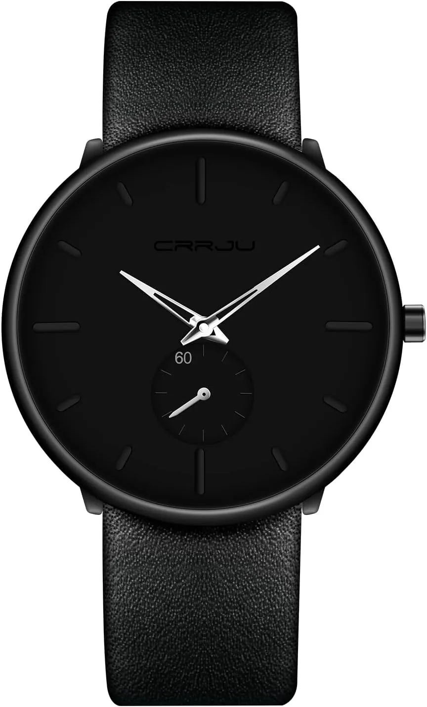 Mens Watches Ultra-Thin Minimalist Waterproof-Fashion Watch
