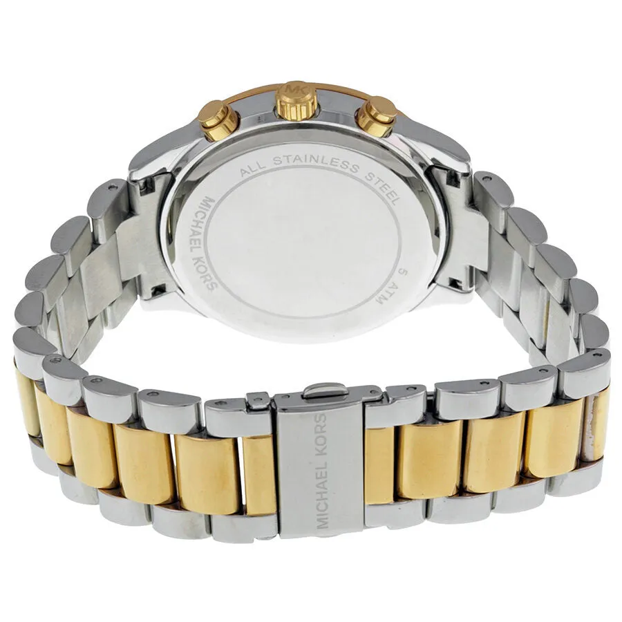 Michael Kors Brinkley Chronograpgh Silver Dial Ladies Watch MK6188