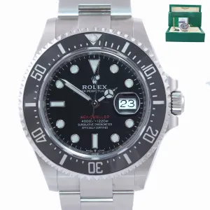 MINT 2019 PAPERS Mark II Rolex Red Sea-Dweller 43mm 126600 Steel Watch Box
