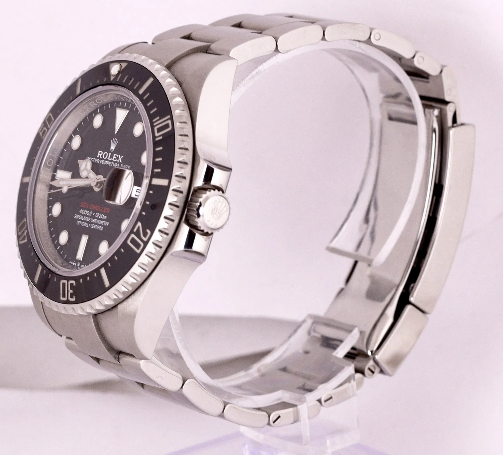 MINT 2020 Rolex Red Sea-Dweller 43mm Mark II 50th Anniversary 126600 Steel Watch