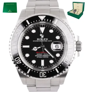 MINT 2020 Rolex Red Sea-Dweller 43mm Mark II 50th Anniversary 126600 Steel Watch