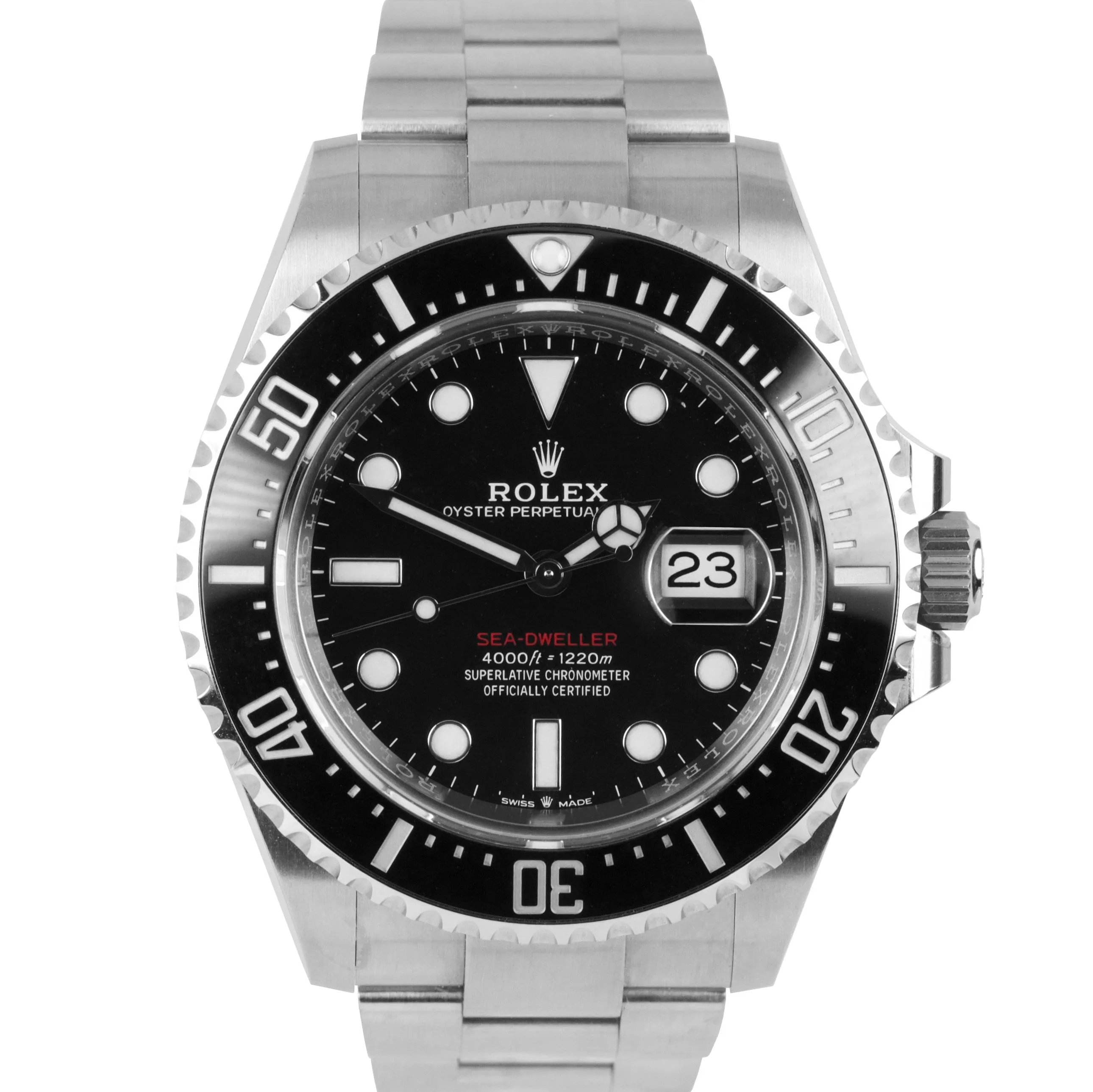 MINT FEBRUARY 2019 Mark II Rolex Red Sea-Dweller 43mm 50th Anniversary 126600