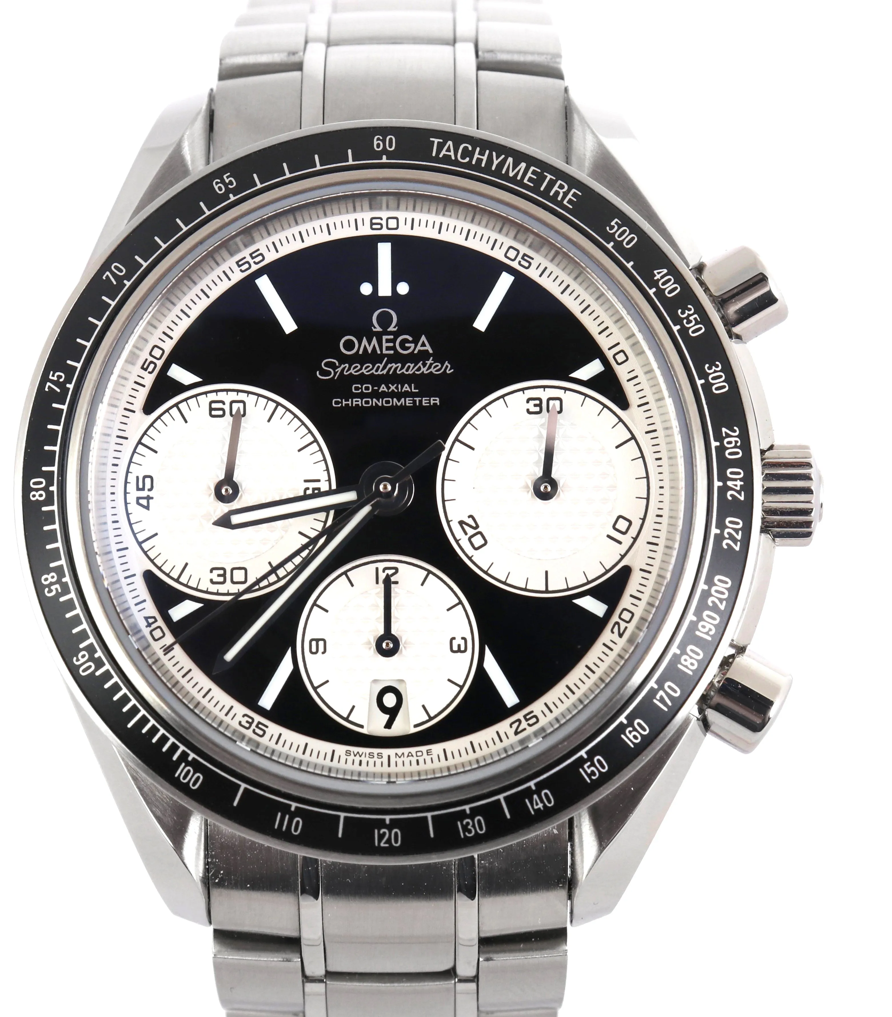 MINT Omega Speedmaster Stainless Racing Chronograph 40mm 326.30.40.5001.002