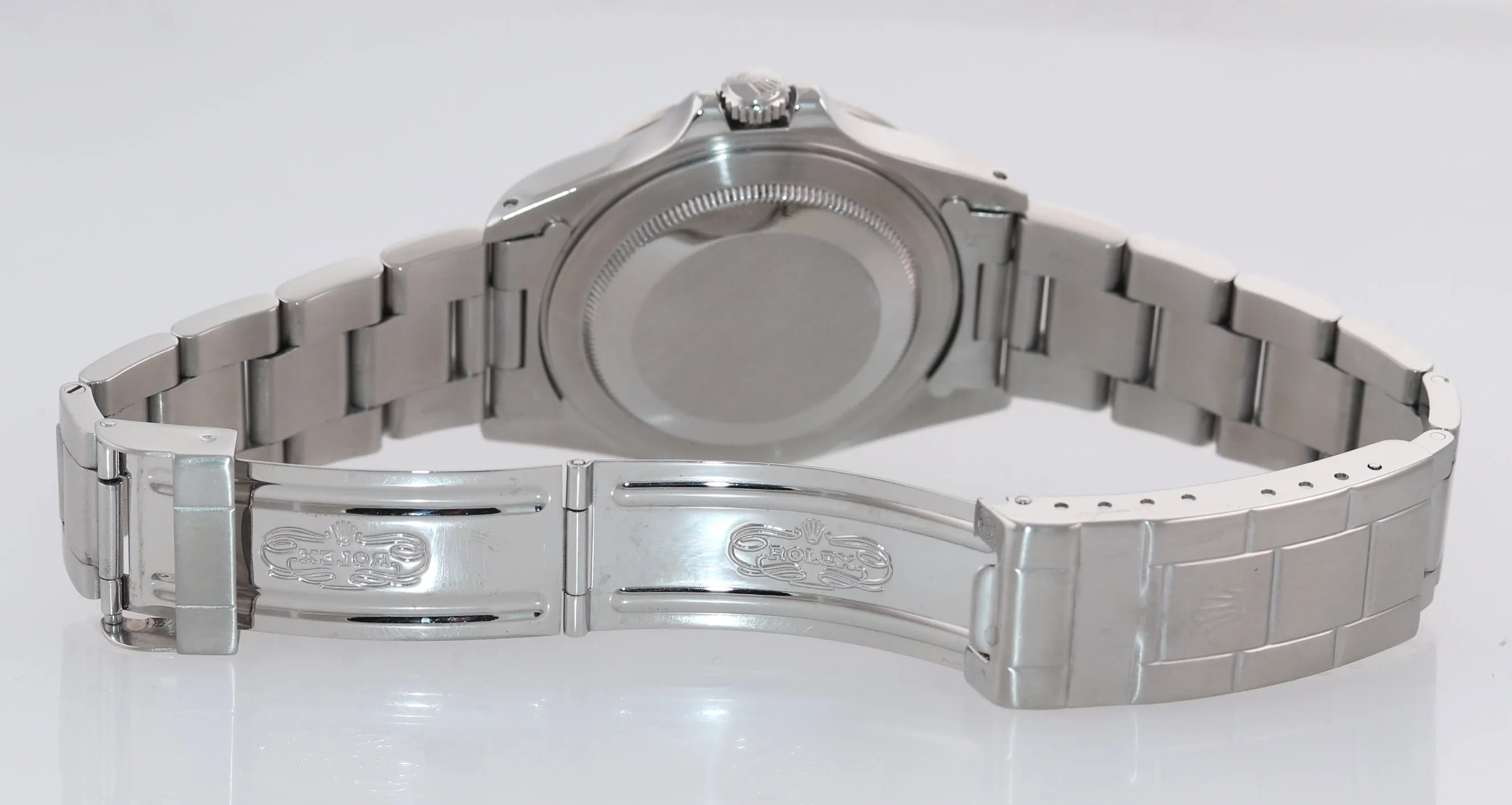MINT Rolex Explorer II 16570 Polar White Dial 40mm Date GMT Oyster Watch Box