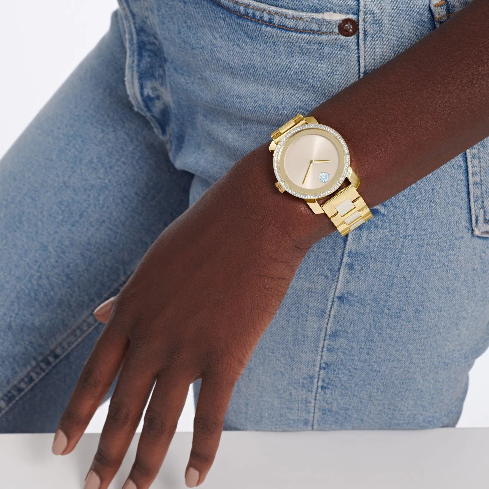 Movado Bold Ceramic Quartz Women's Watch 3600882