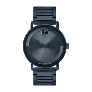 Movado Bold Evolution 2.0 Blue Tone and Dial Watch 40mm
