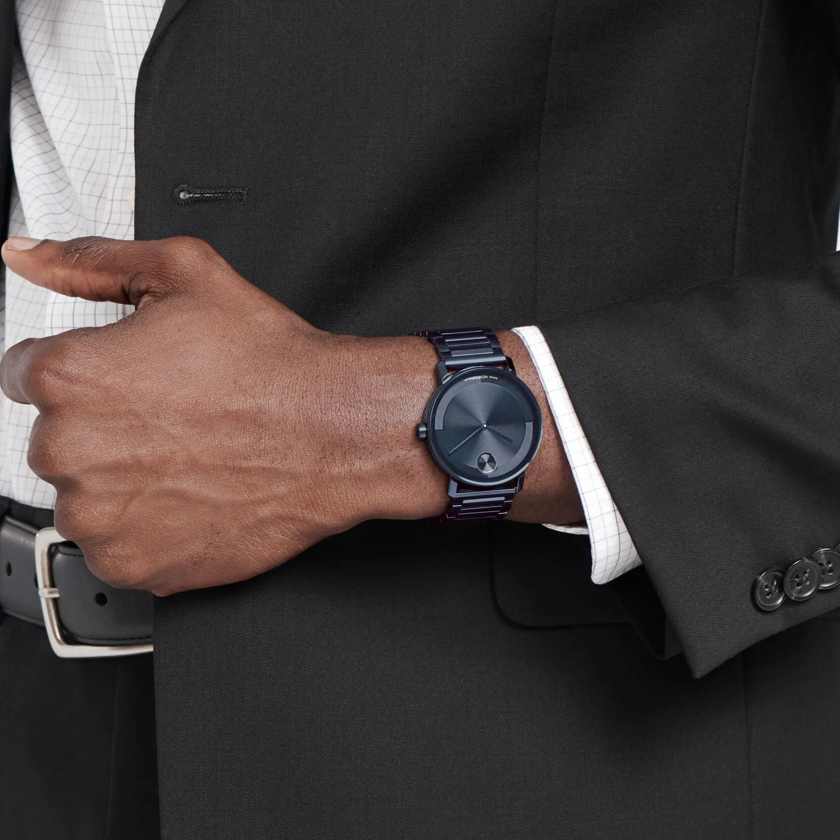 Movado Bold Evolution 2.0 Blue Tone and Dial Watch 40mm