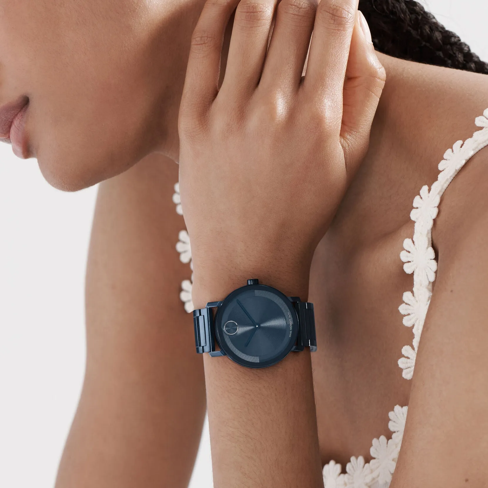 Movado Bold Evolution 2.0 Blue Tone and Dial Watch 40mm
