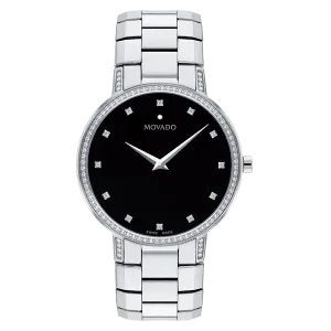 Movado Faceto Quartz Men's Watch 0607482