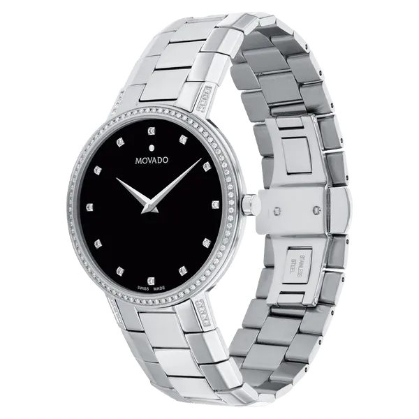 Movado Faceto Quartz Men's Watch 0607482