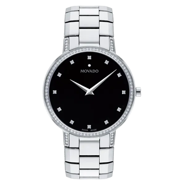 Movado Faceto Quartz Men's Watch 0607482