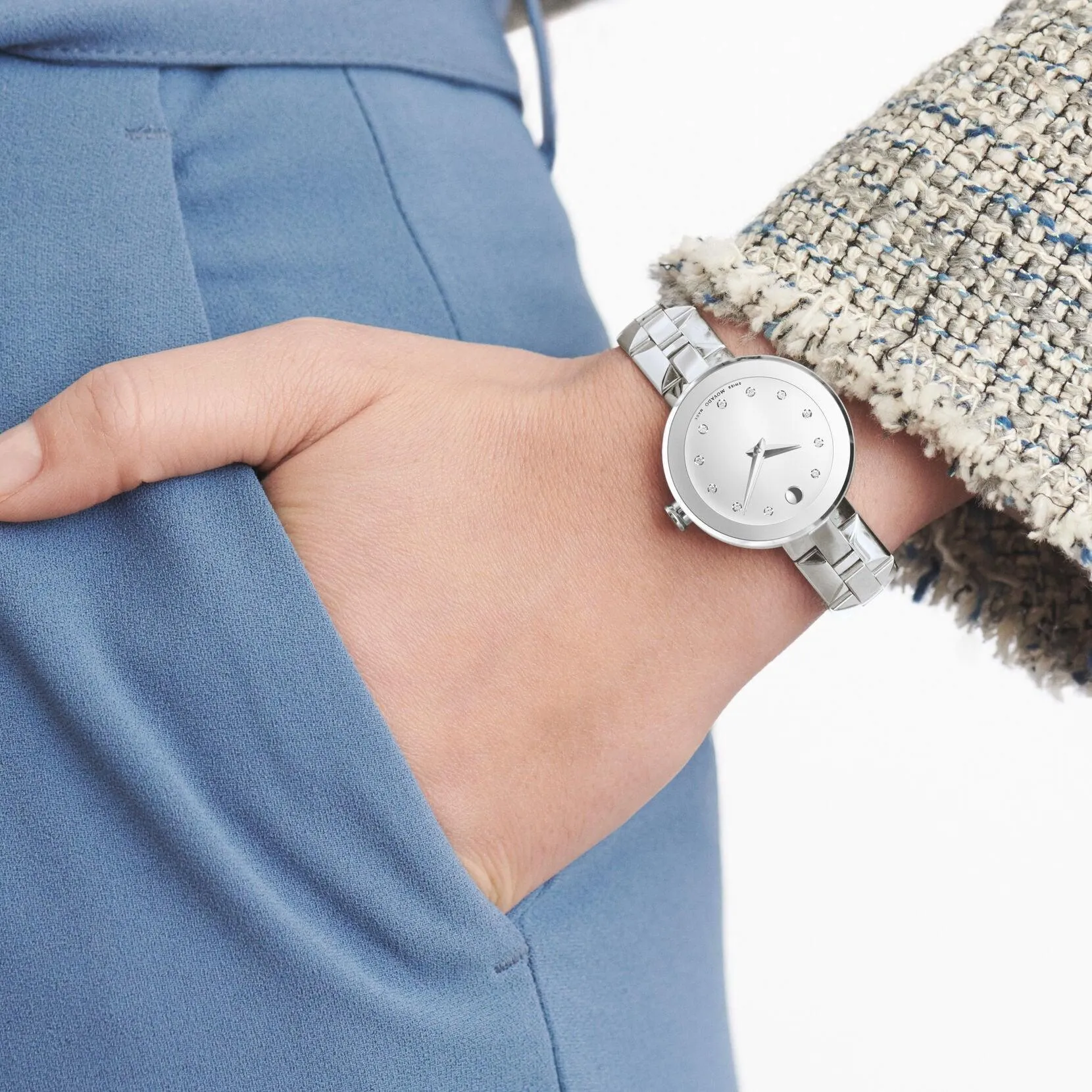 Movado Sapphire Quartz Women's Watch 0606814