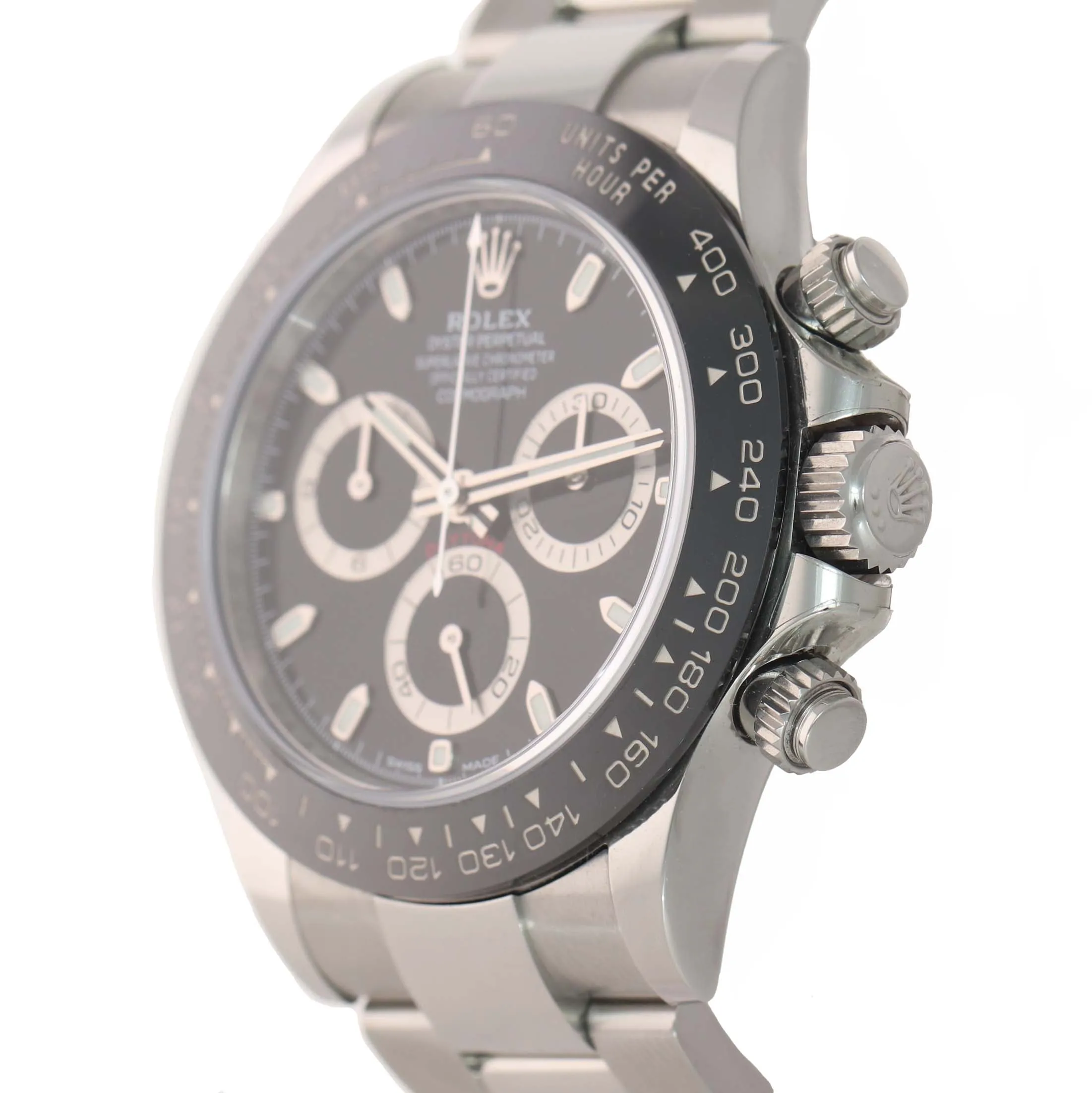 NEW 2019 PAPERS Rolex Daytona 116500 Black Ceramic Steel Watch Box