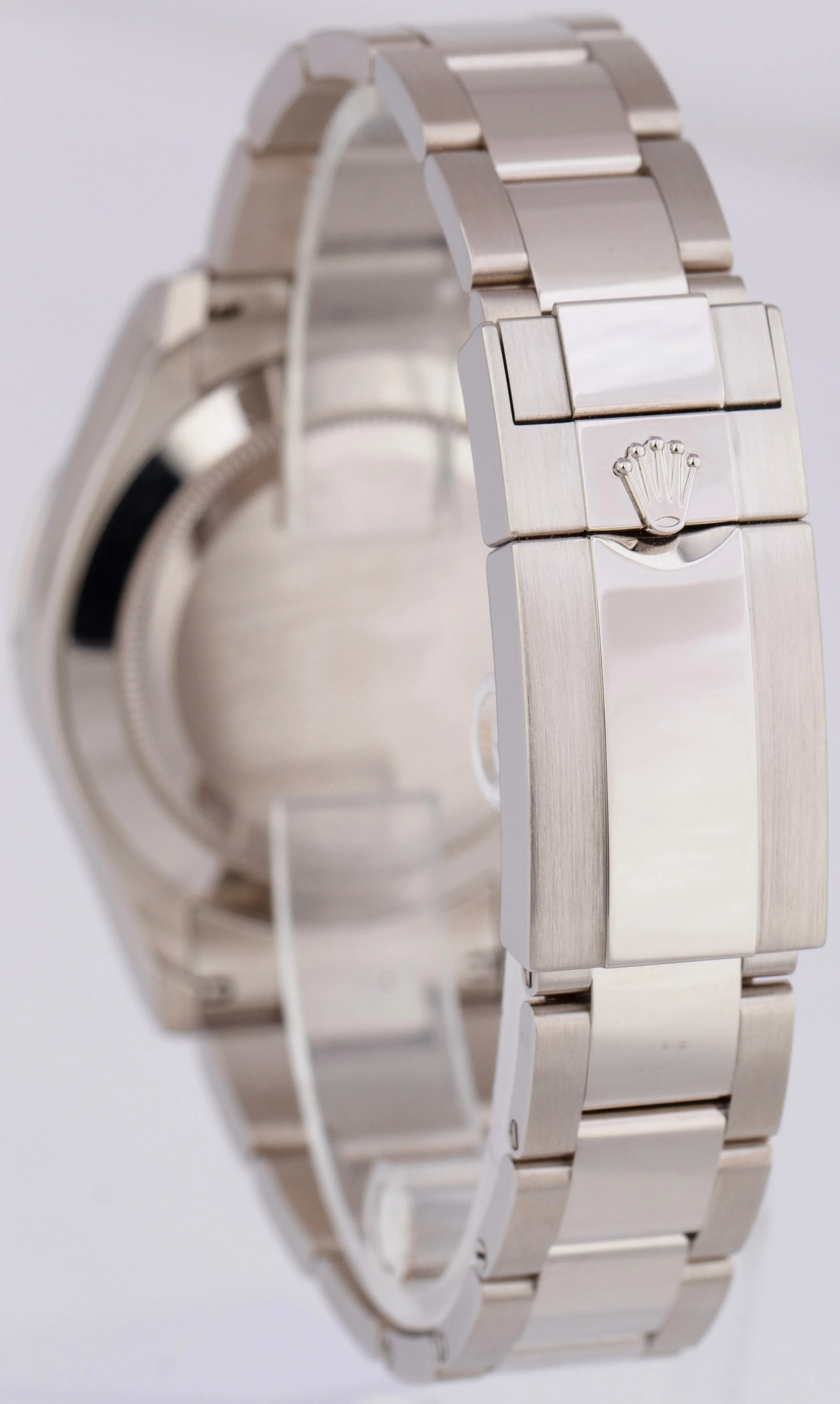 NEW 2023 Rolex Daytona Cosmograph Silver Black 18K White Gold Watch 116509 B P