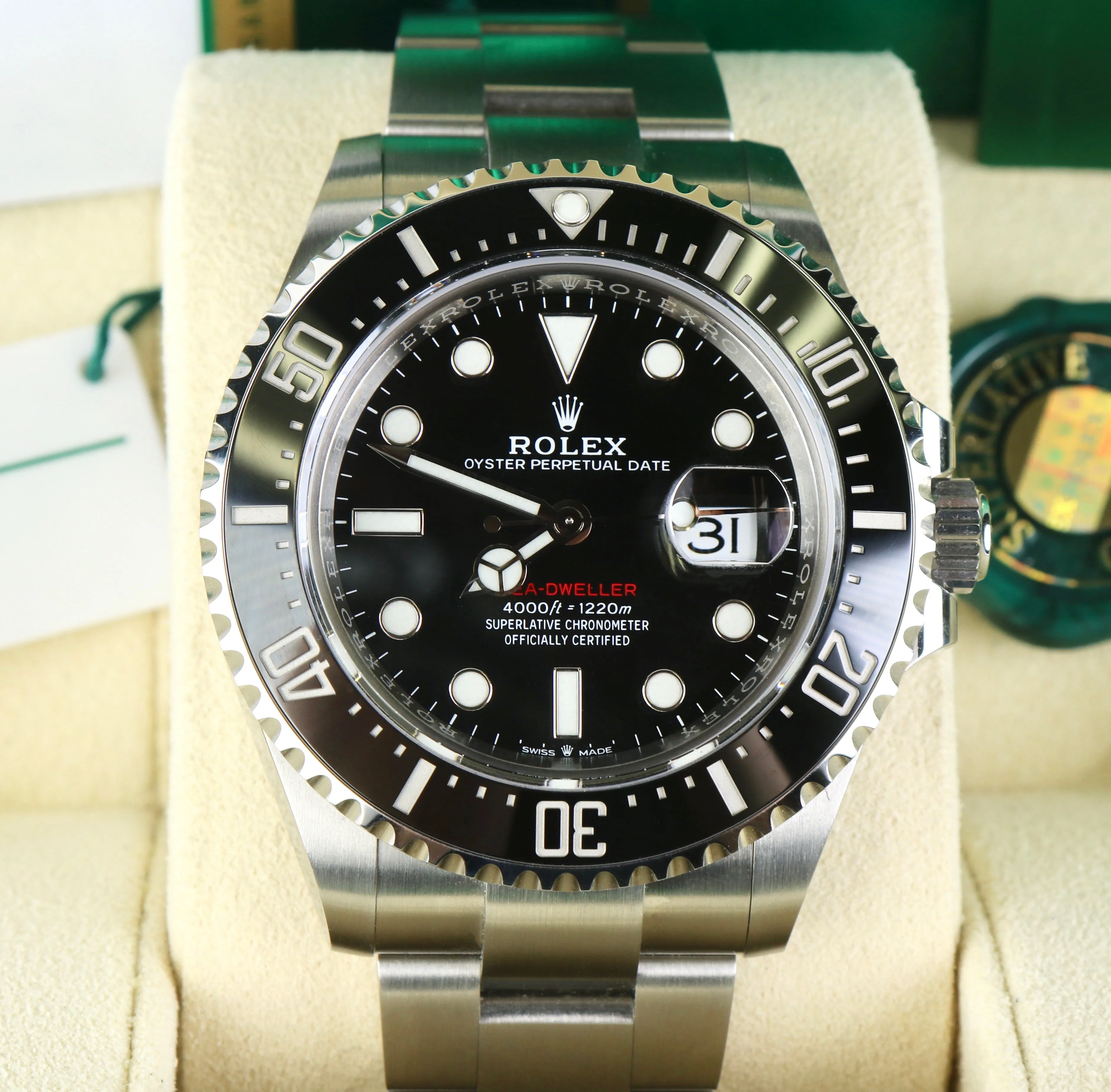 NEW JAN 2020 Rolex Red Sea-Dweller 43mm Mark II 50th Anniversary Steel 126600