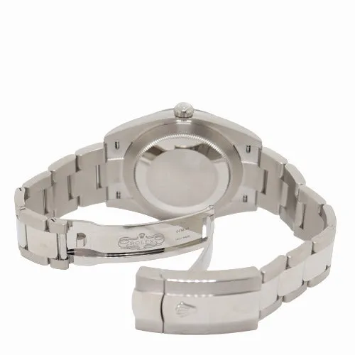 NEW Rolex Men's Datejust 41 Stainless Steel White Stick Dial Watch Reference #126300