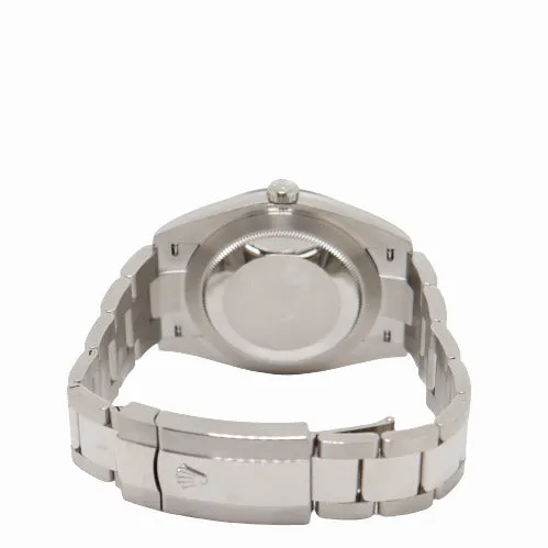 NEW Rolex Men's Datejust 41 Stainless Steel White Stick Dial Watch Reference #126300