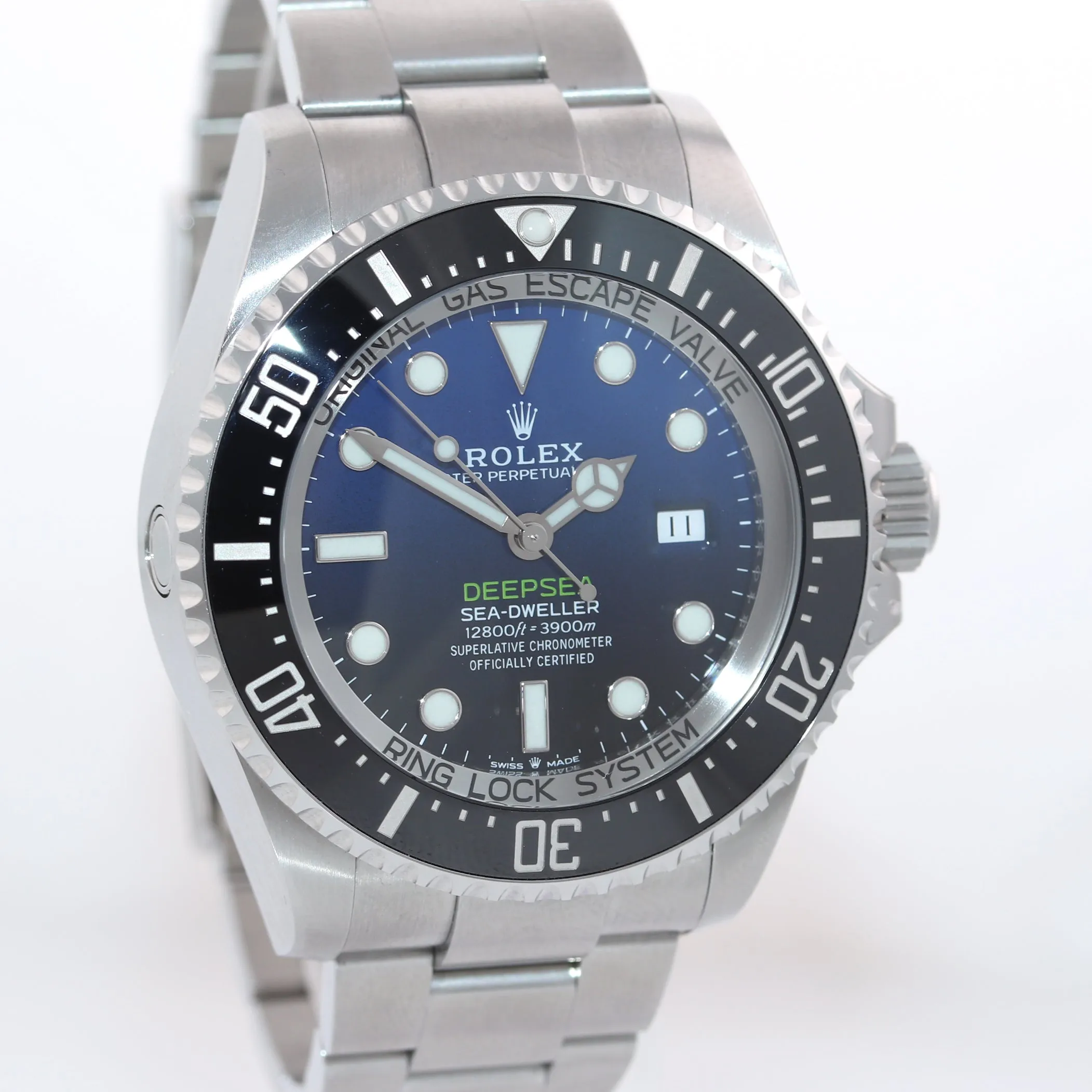 NEW Rolex Sea-Dweller Deepsea Cameron Blue Black 126660 44mm Watch Box