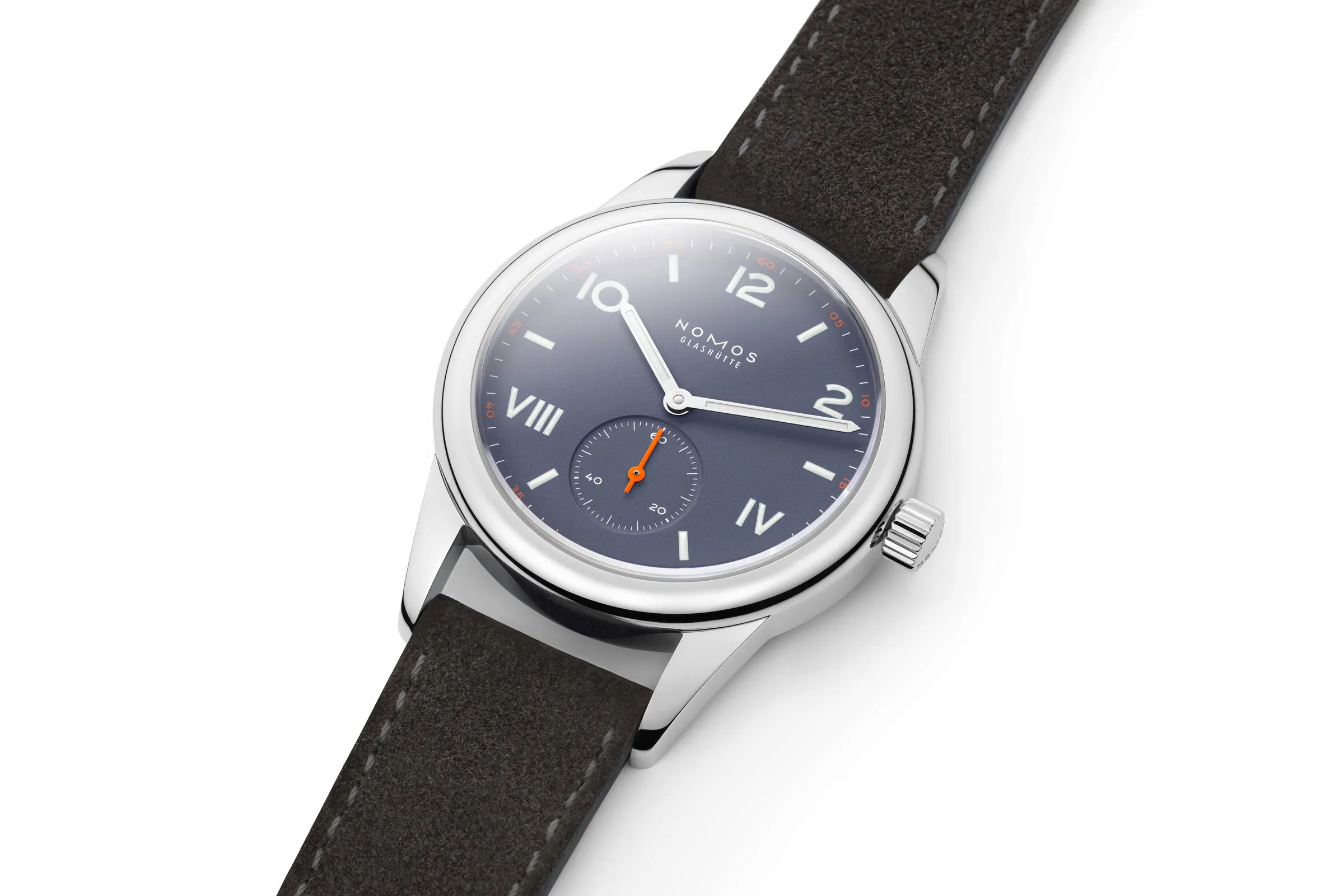 NOMOS Glashütte Club Campus 38 blue purple