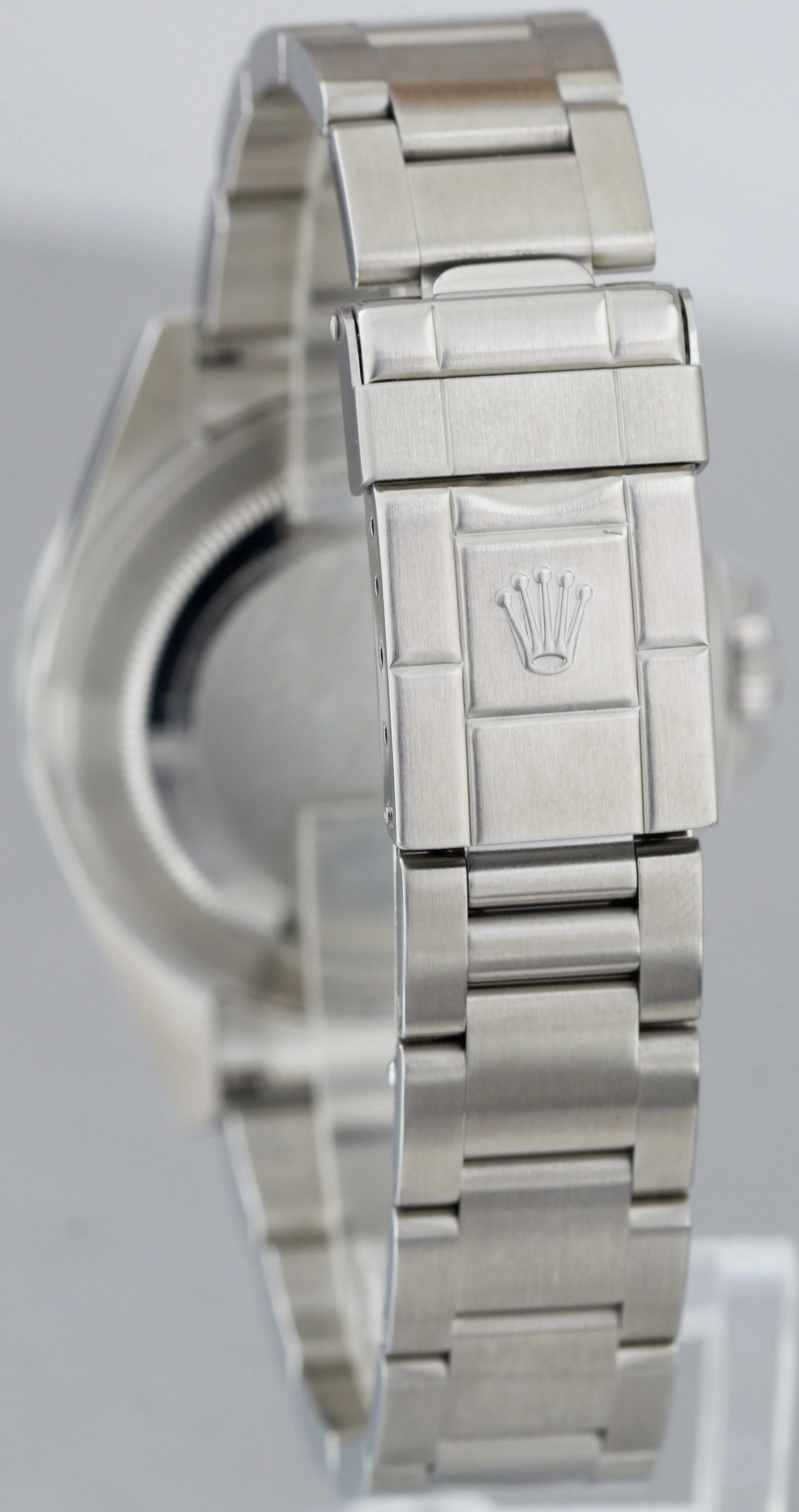 NOS Rolex Explorer II 3186 MOVEMENT Polar Steel 40mm Watch 16570 T FULL SET