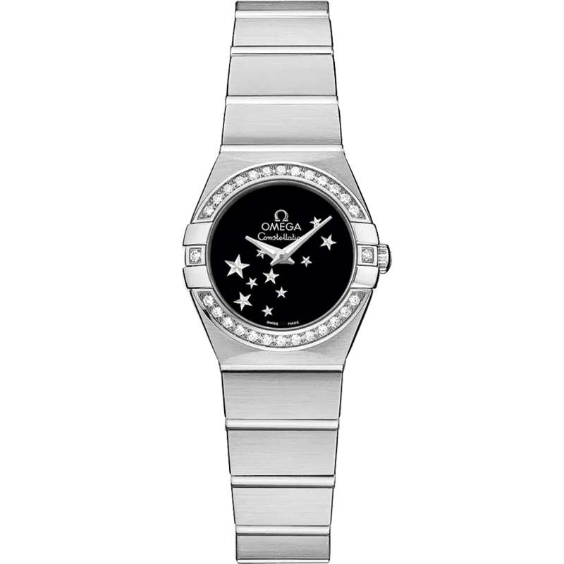 Omega Constellation 24 mm, steel on steel