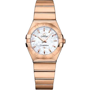 Omega Constellation 27 mm, red gold on red gold