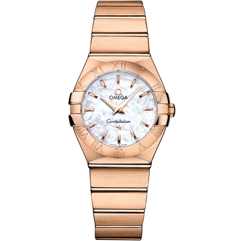 Omega Constellation 27 mm, red gold on red gold